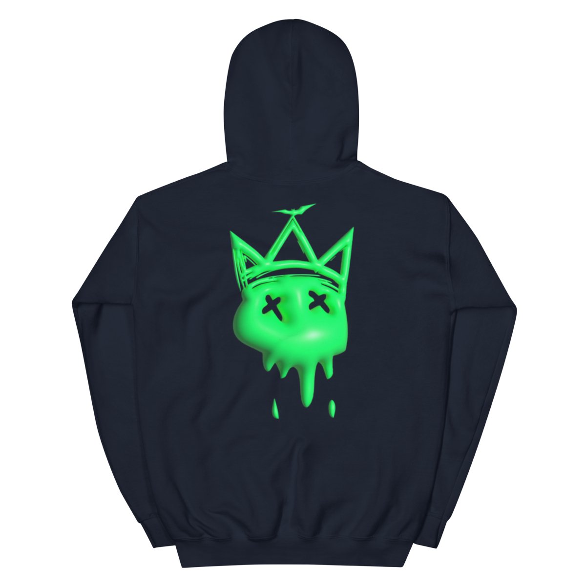 Neon Green Bubble Hoodie- - Baht