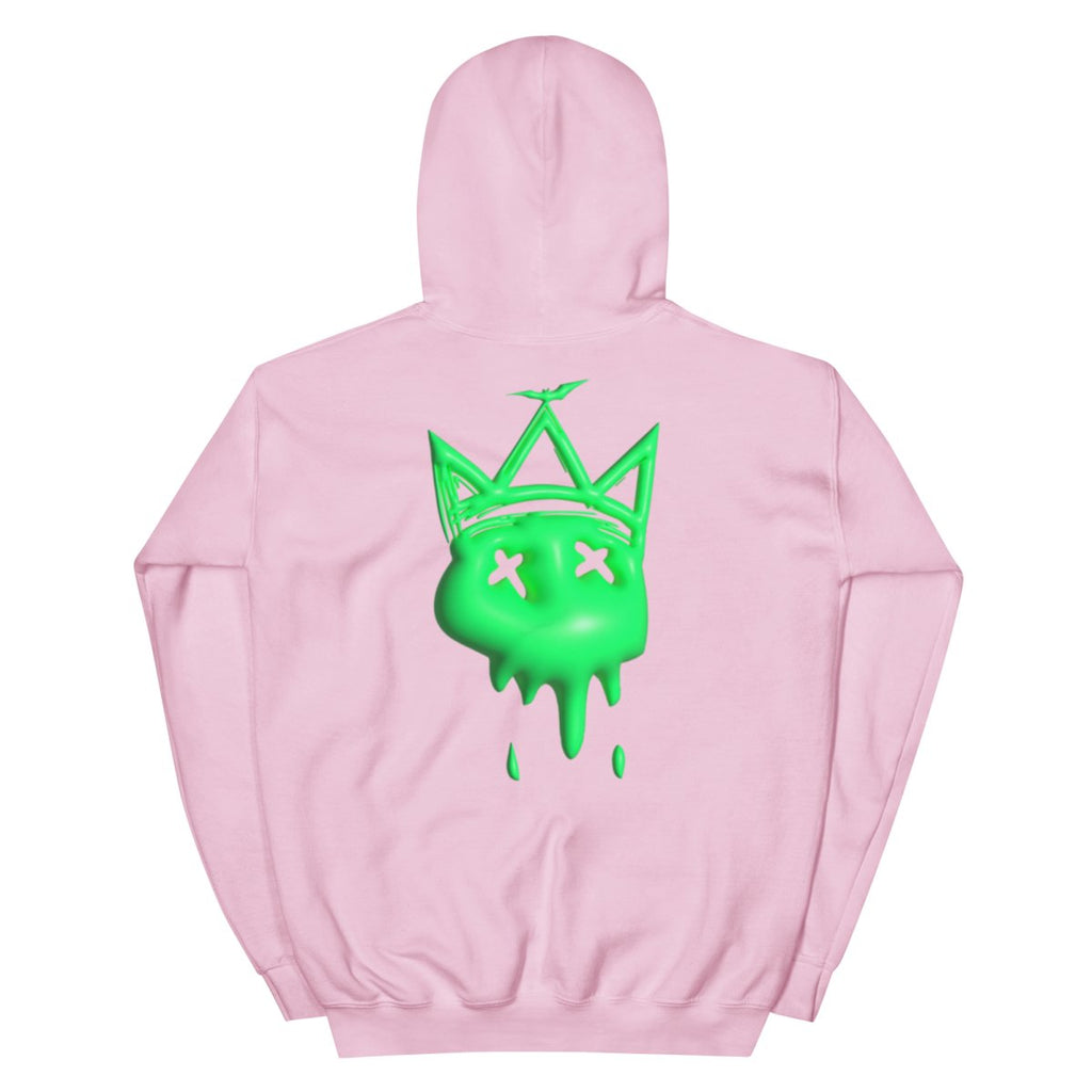 Neon Green Bubble Hoodie- - Baht