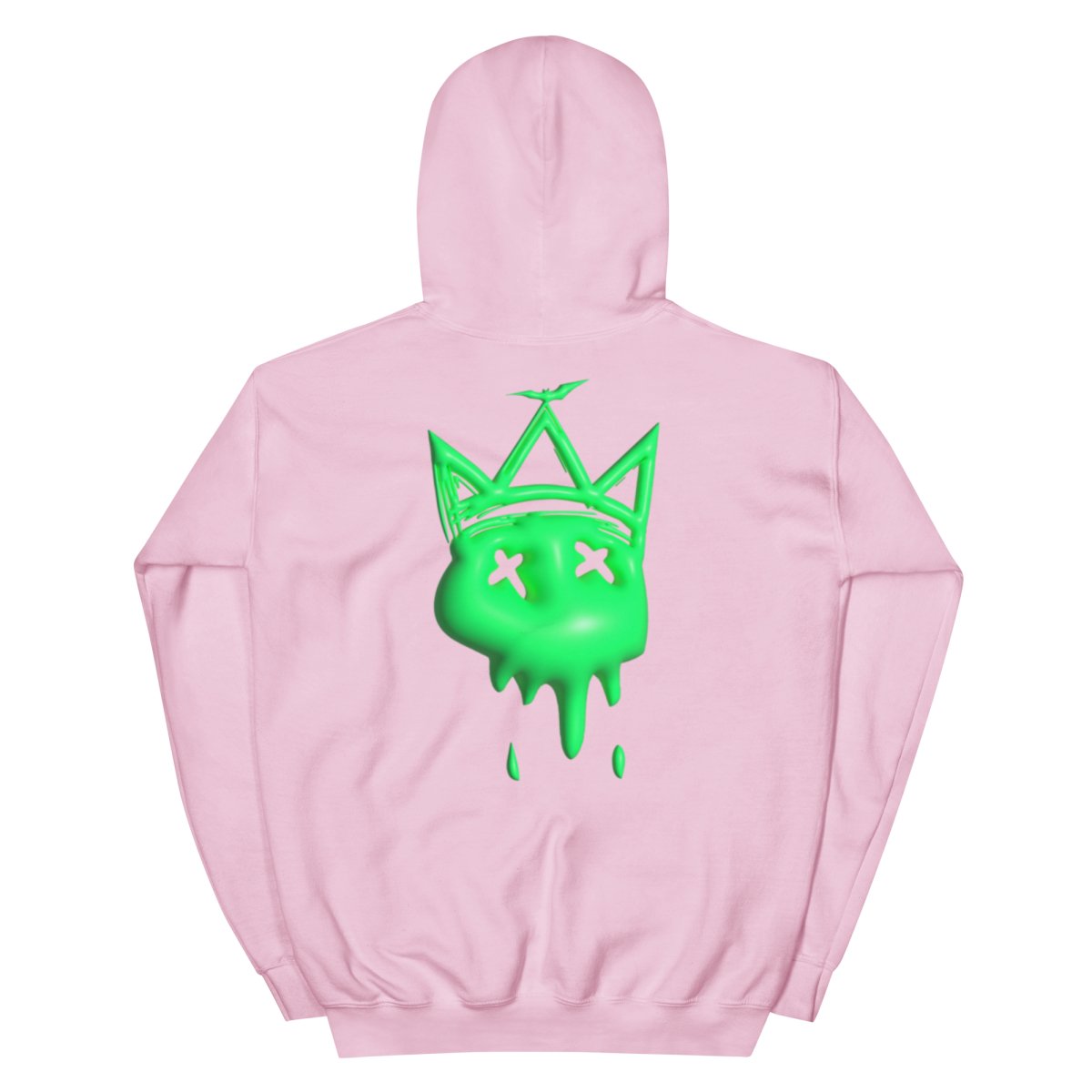 Neon Green Bubble Hoodie- - Baht