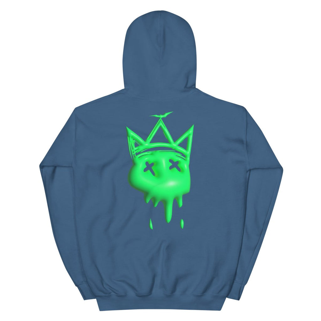 Neon Green Bubble Hoodie- - Baht