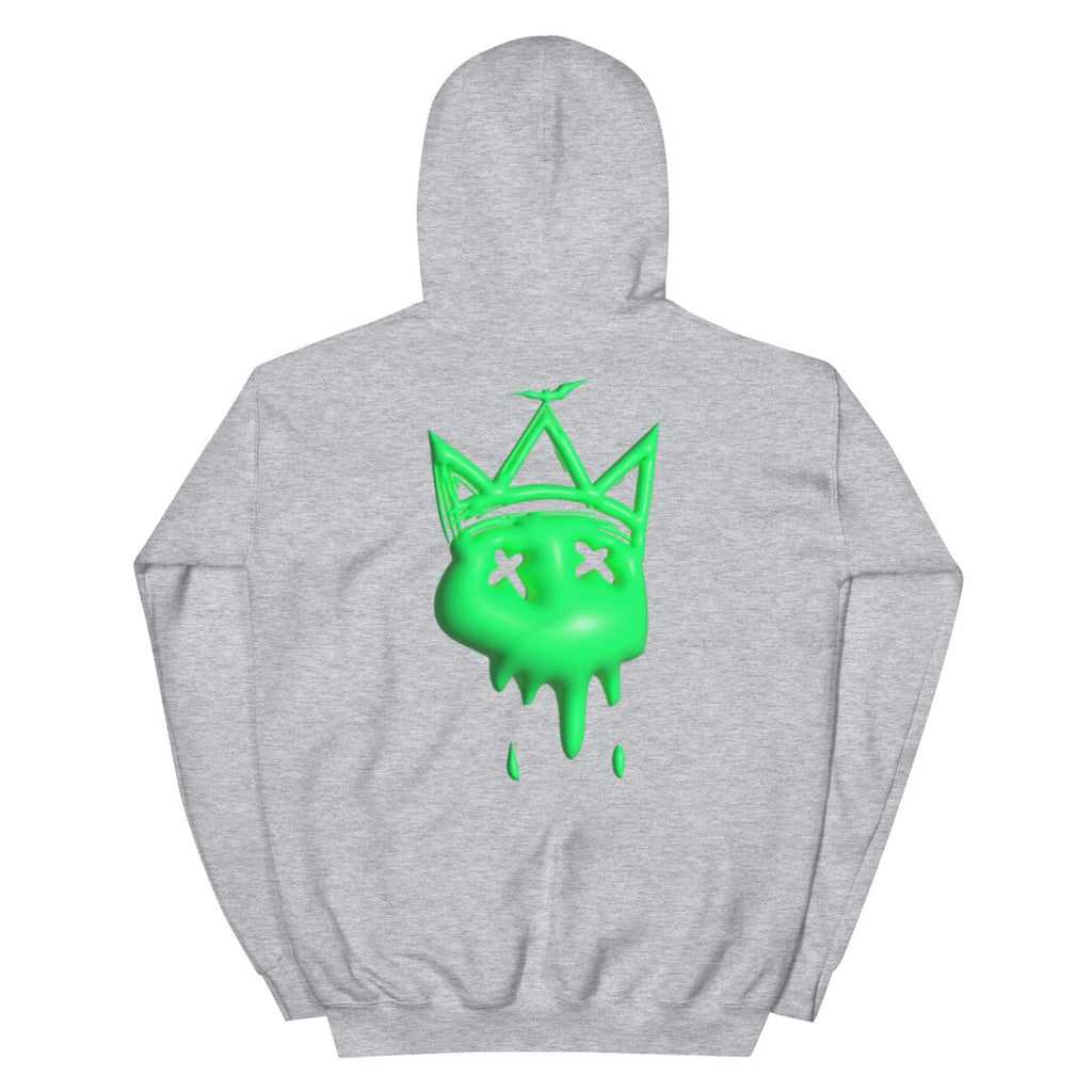 Neon Green Bubble Hoodie- - Baht