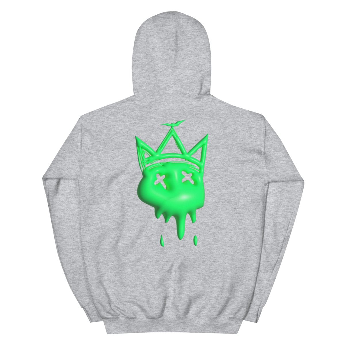 Neon Green Bubble Hoodie- - Baht