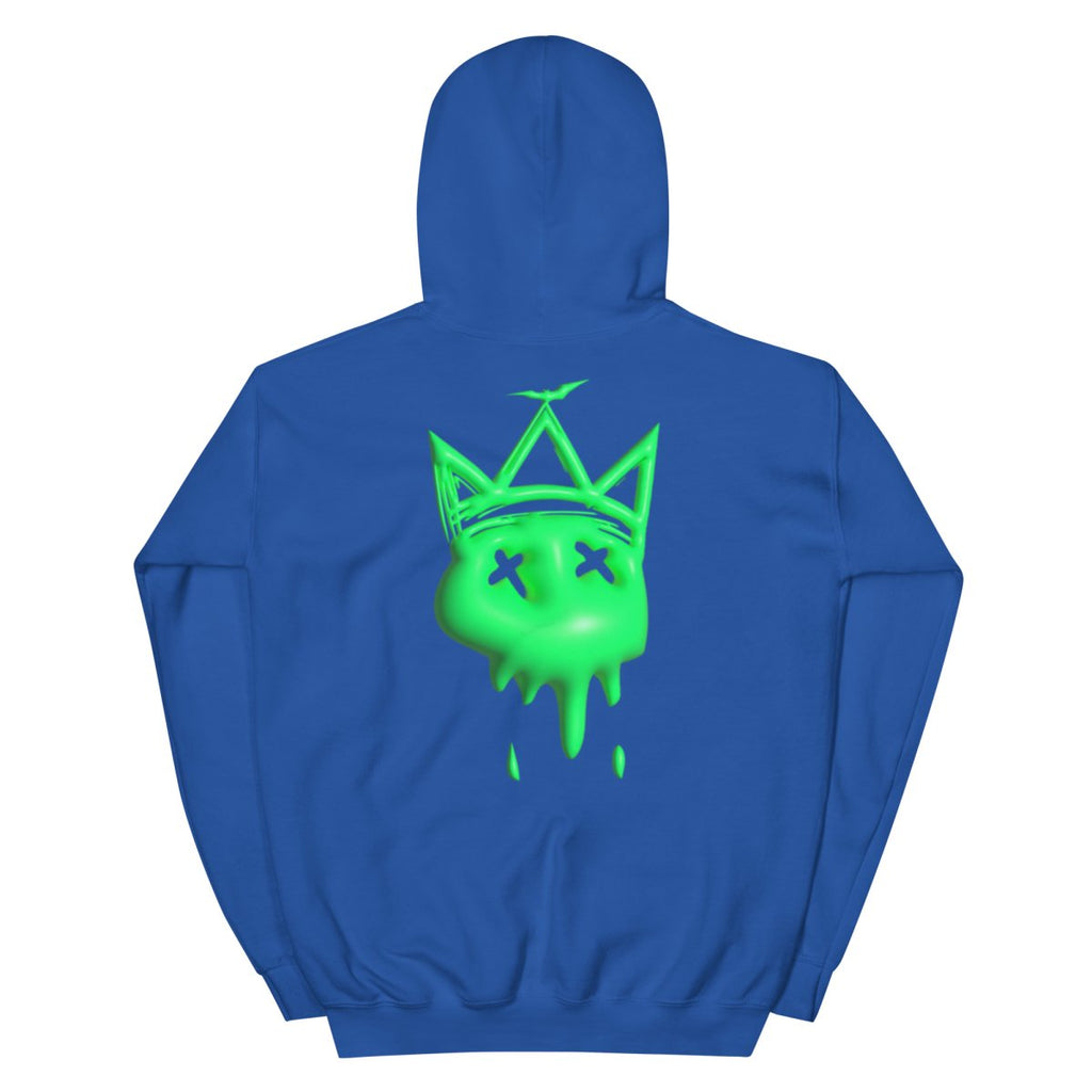 Neon Green Bubble Hoodie- - Baht