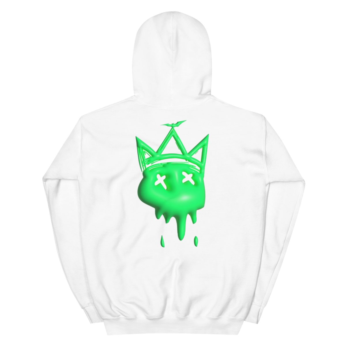 Neon Green Bubble Hoodie- - Baht