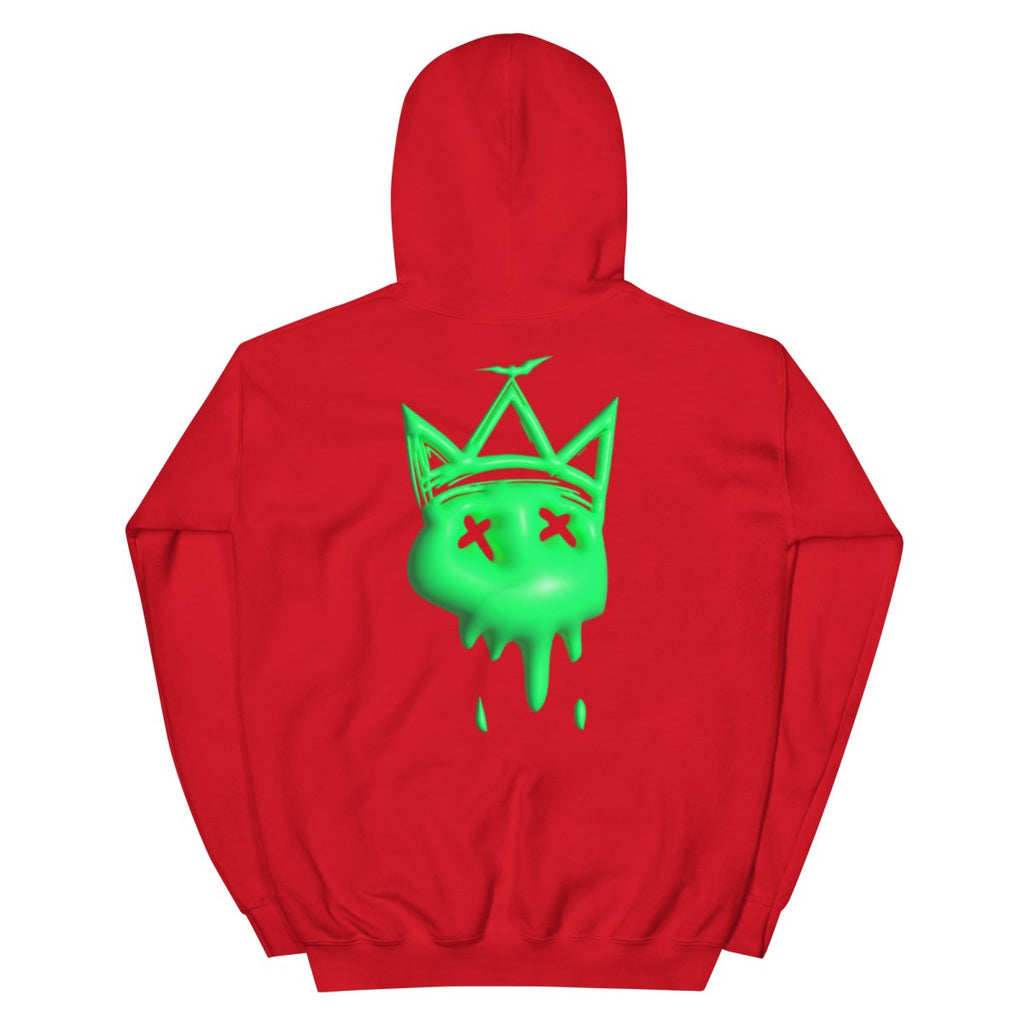 Neon Green Bubble Hoodie- - Baht
