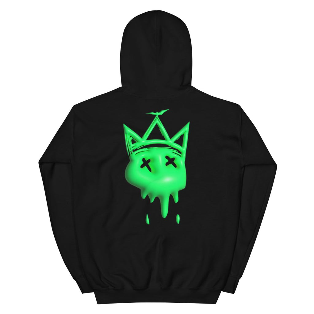 Neon Green Bubble Hoodie- - Baht