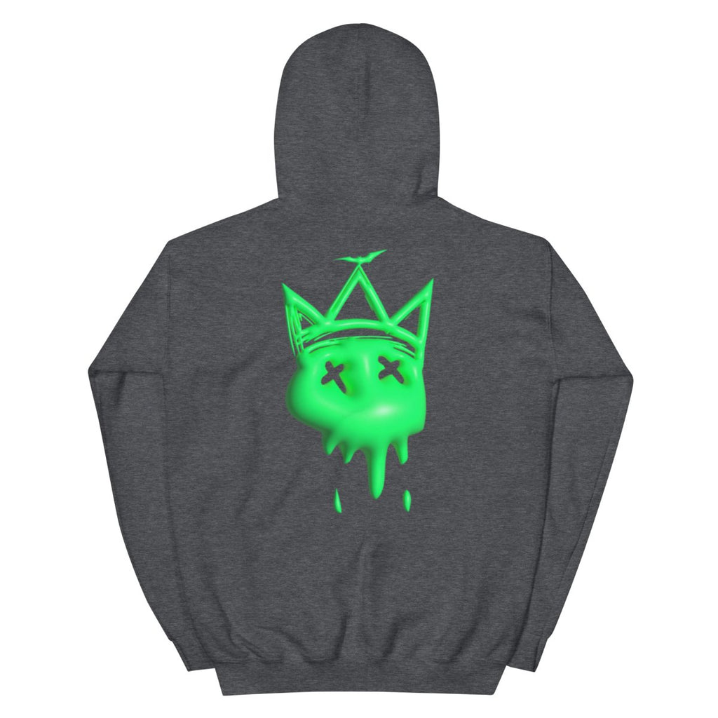 Neon Green Bubble Hoodie- - Baht