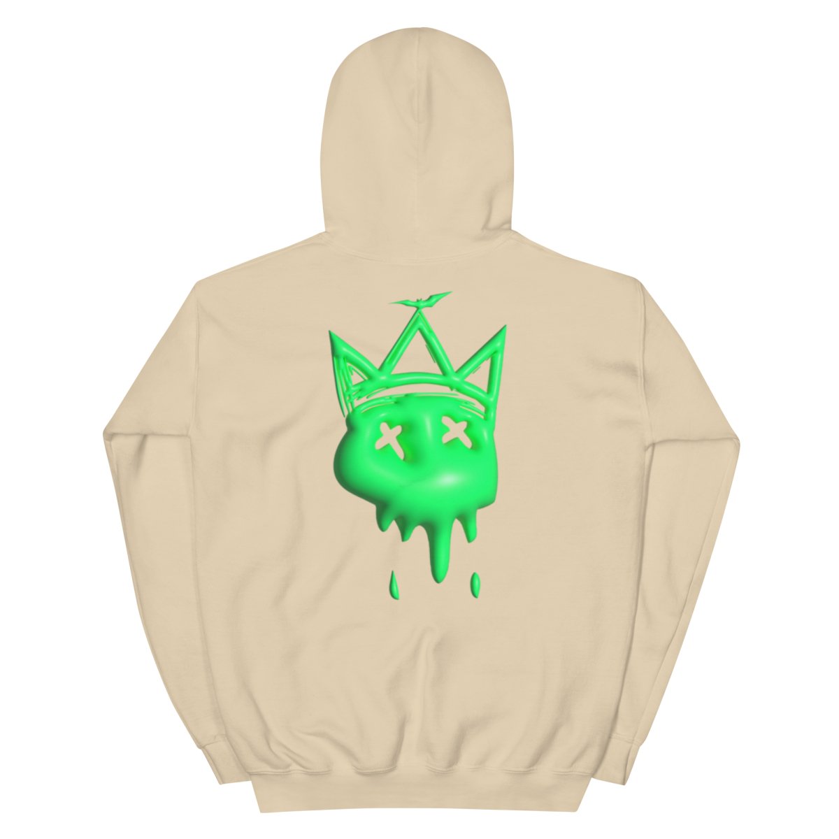Neon Green Bubble Hoodie- - Baht