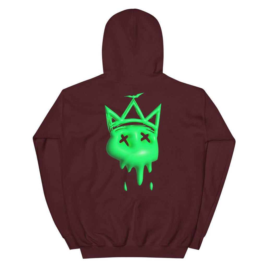 Neon Green Bubble Hoodie- - Baht