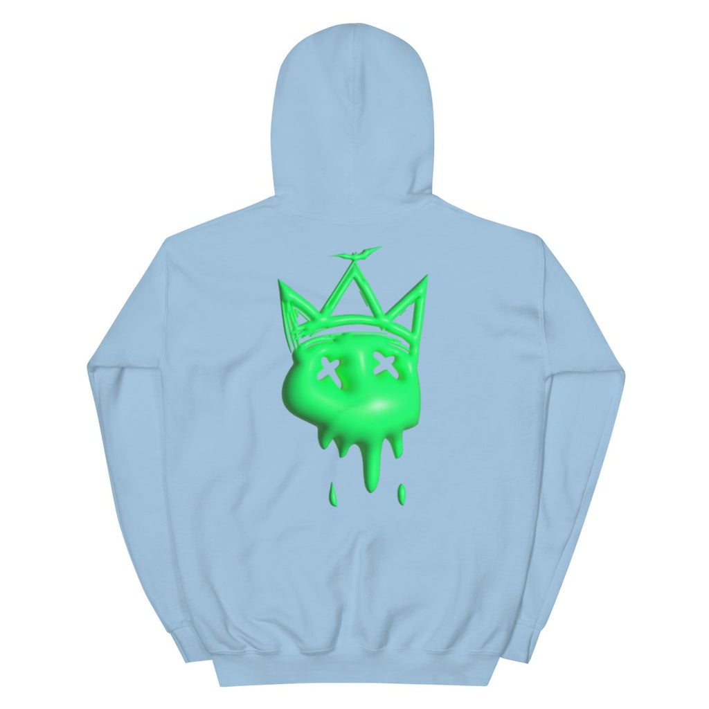 Neon Green Bubble Hoodie- - Baht