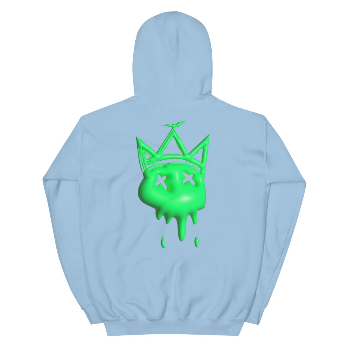 Neon Green Bubble Hoodie- - Baht