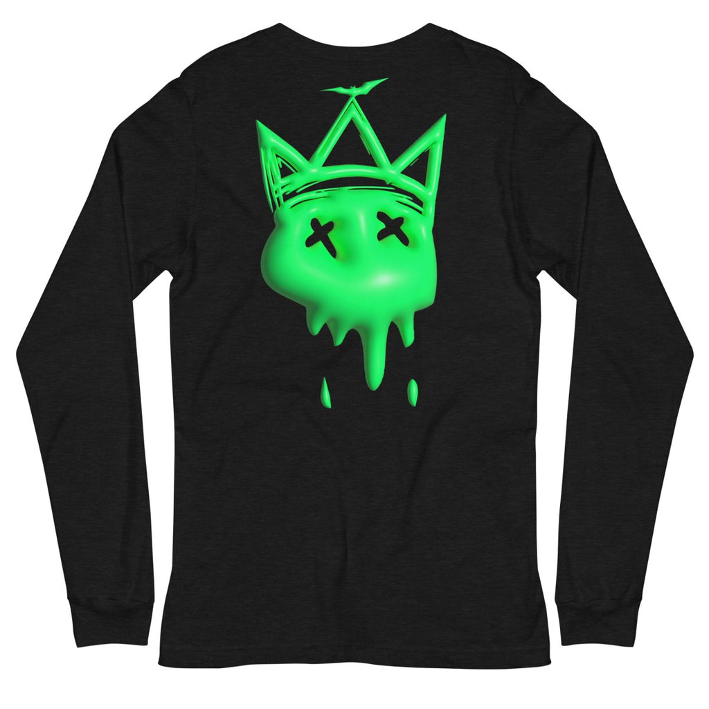 Neon Green Bubble Long Sleeve- - Baht