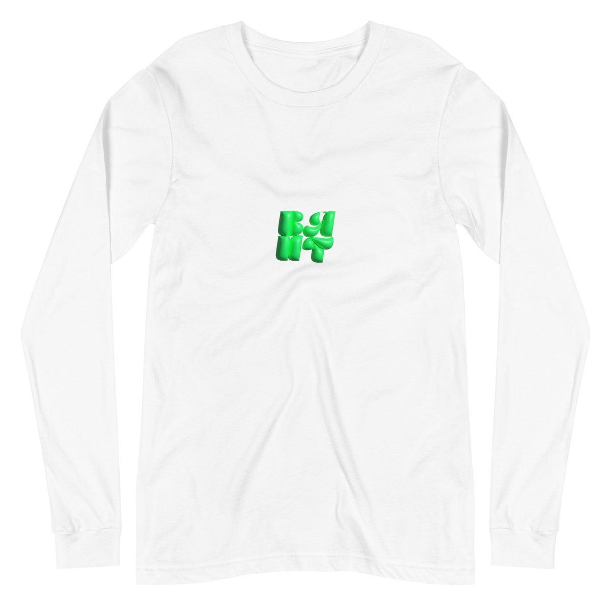 Neon Green Bubble Long Sleeve- - Baht
