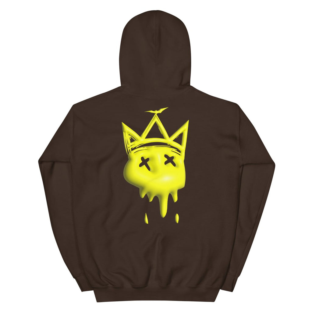 Neon Yellow Bubble Hoodie- - Baht