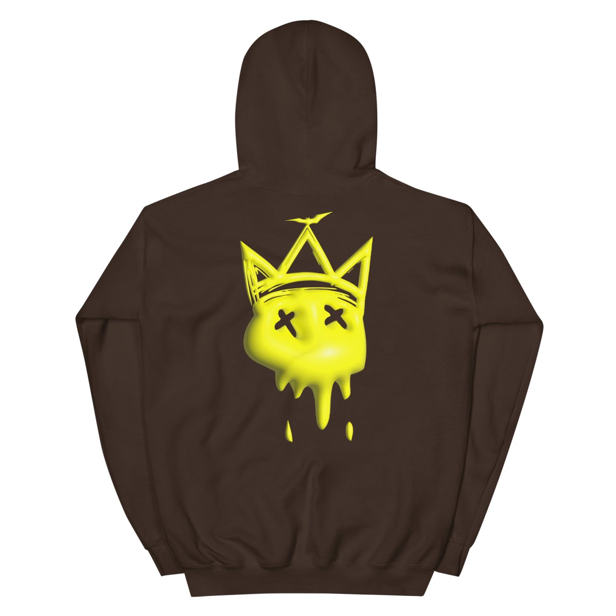 Neon Yellow Bubble Hoodie- - Baht