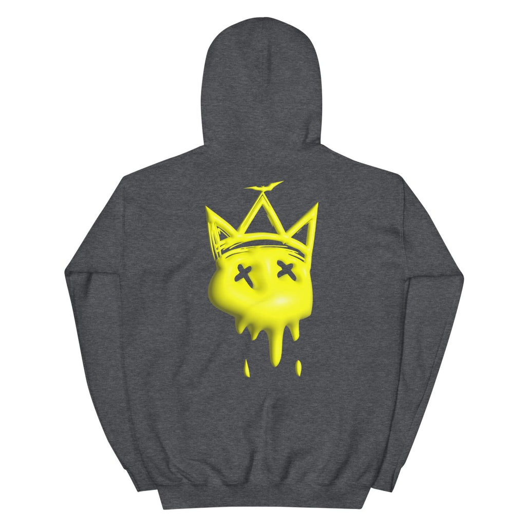 Neon Yellow Bubble Hoodie- - Baht