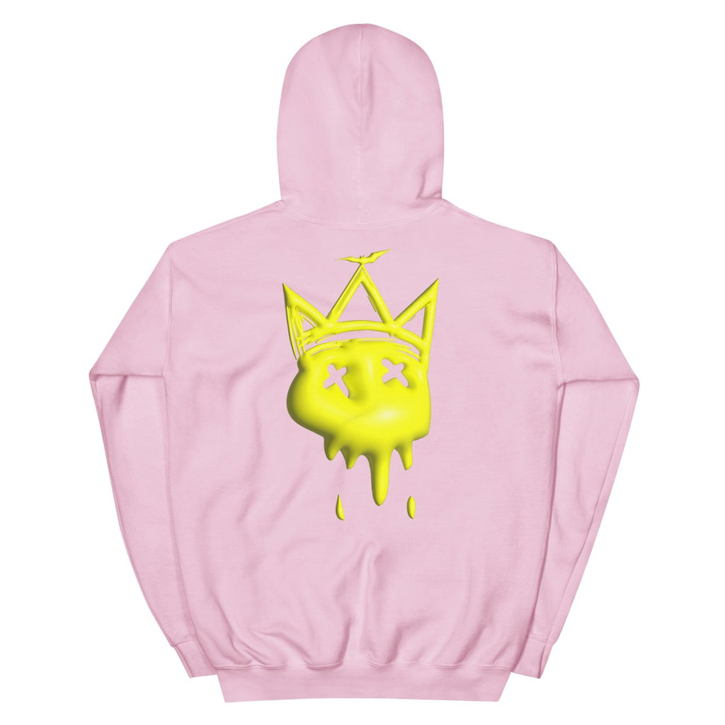 Neon Yellow Bubble Hoodie- - Baht