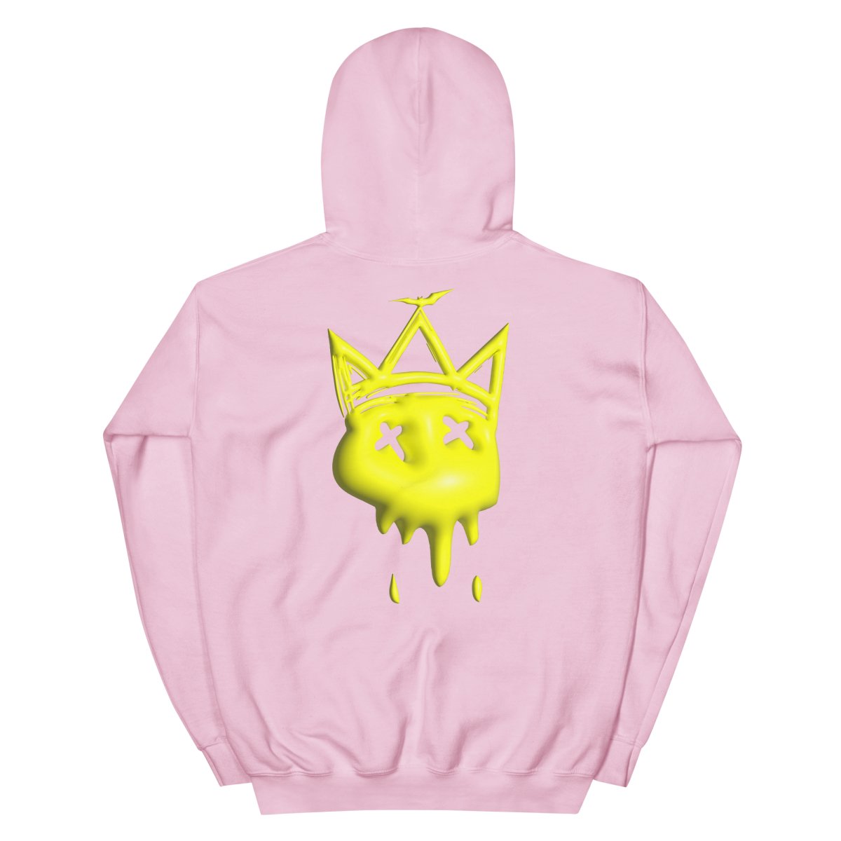 Neon Yellow Bubble Hoodie- - Baht