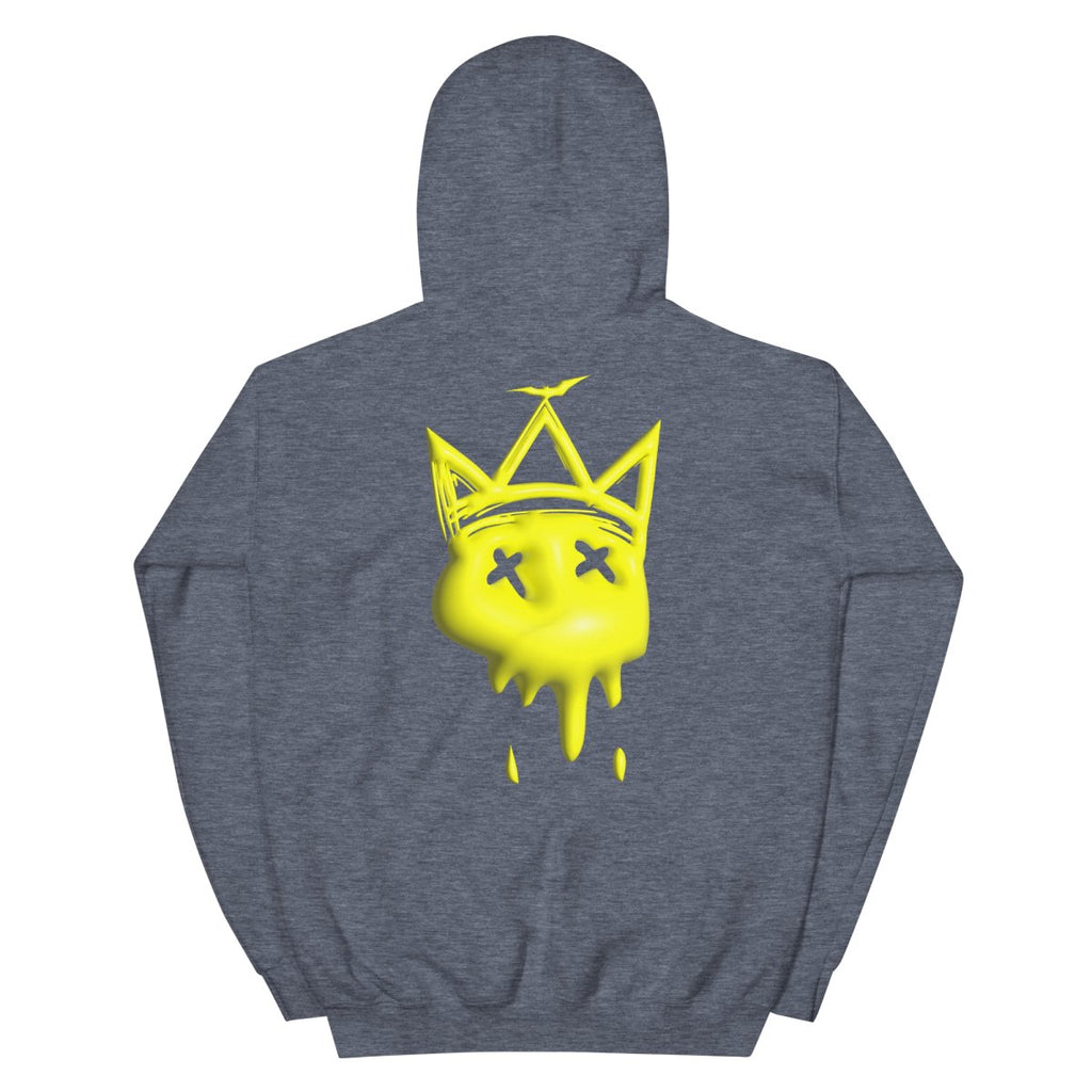 Neon Yellow Bubble Hoodie- - Baht