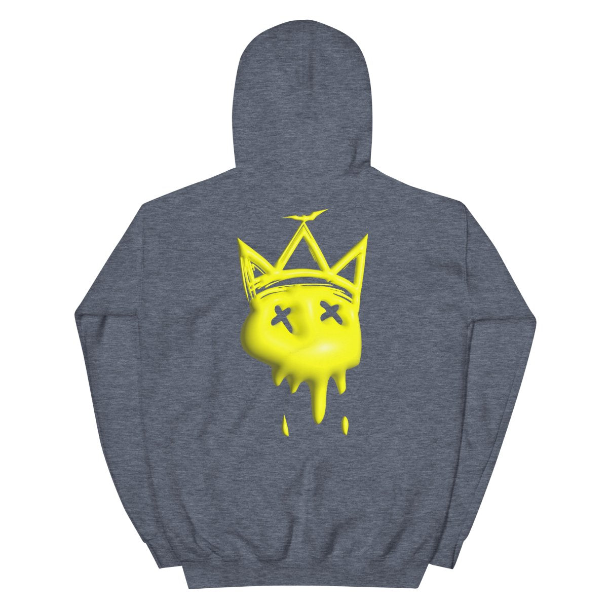 Neon Yellow Bubble Hoodie- - Baht