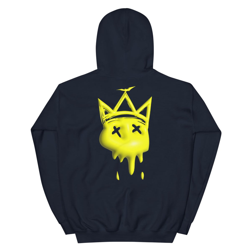 Neon Yellow Bubble Hoodie- - Baht