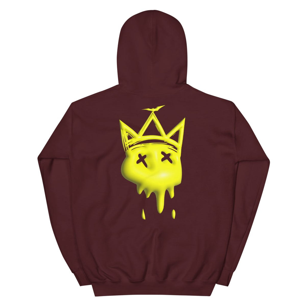 Neon Yellow Bubble Hoodie- - Baht