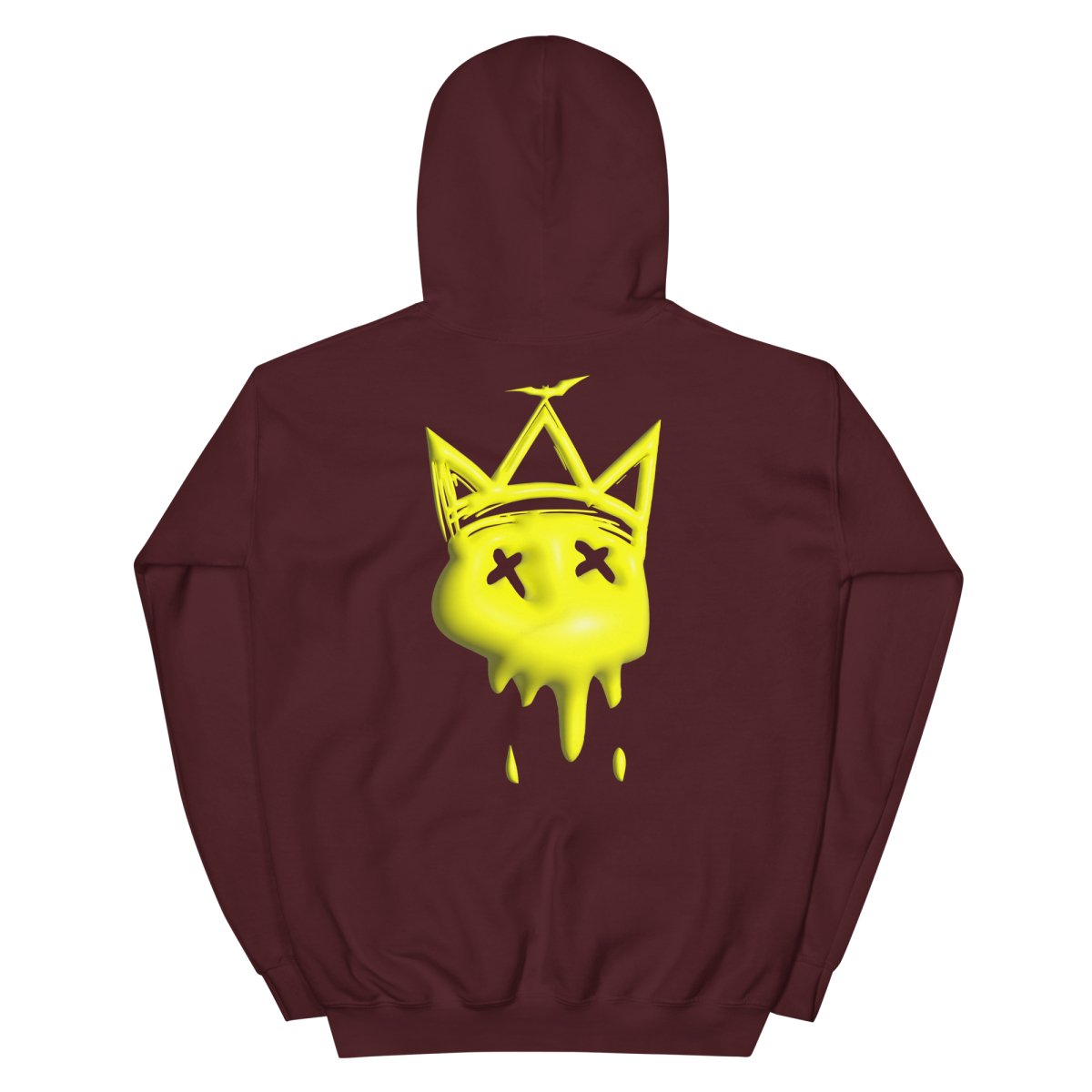 Neon Yellow Bubble Hoodie- - Baht