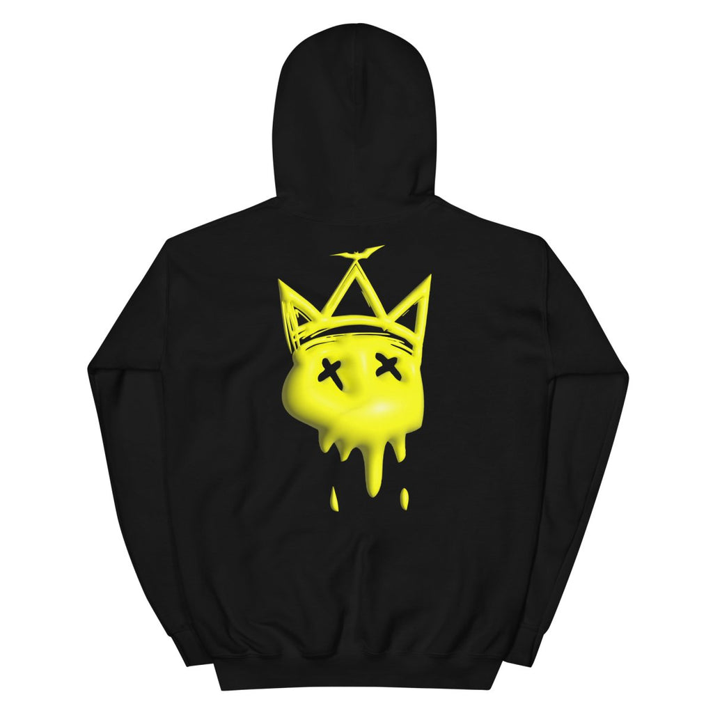 Neon Yellow Bubble Hoodie- - Baht