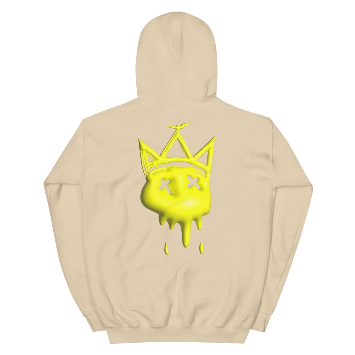 Neon Yellow Bubble Hoodie- - Baht