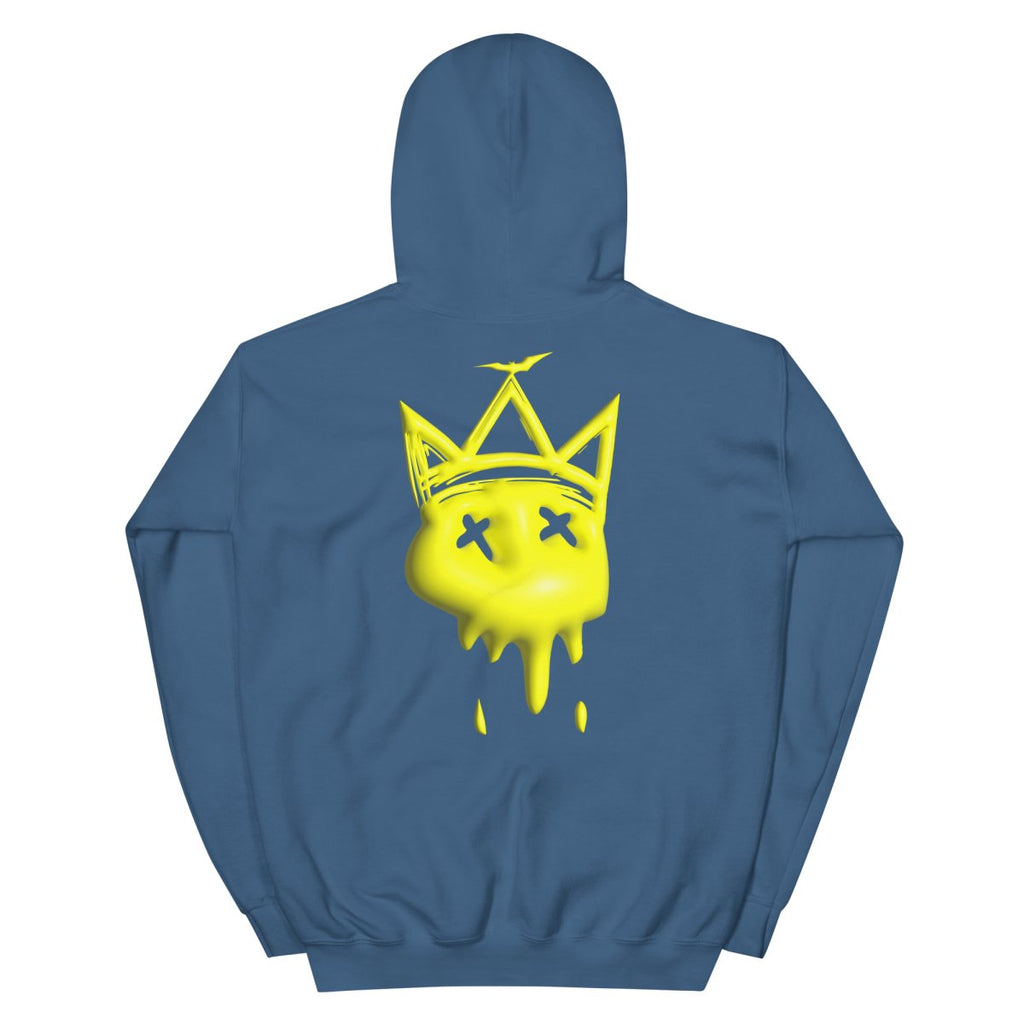 Neon Yellow Bubble Hoodie- - Baht