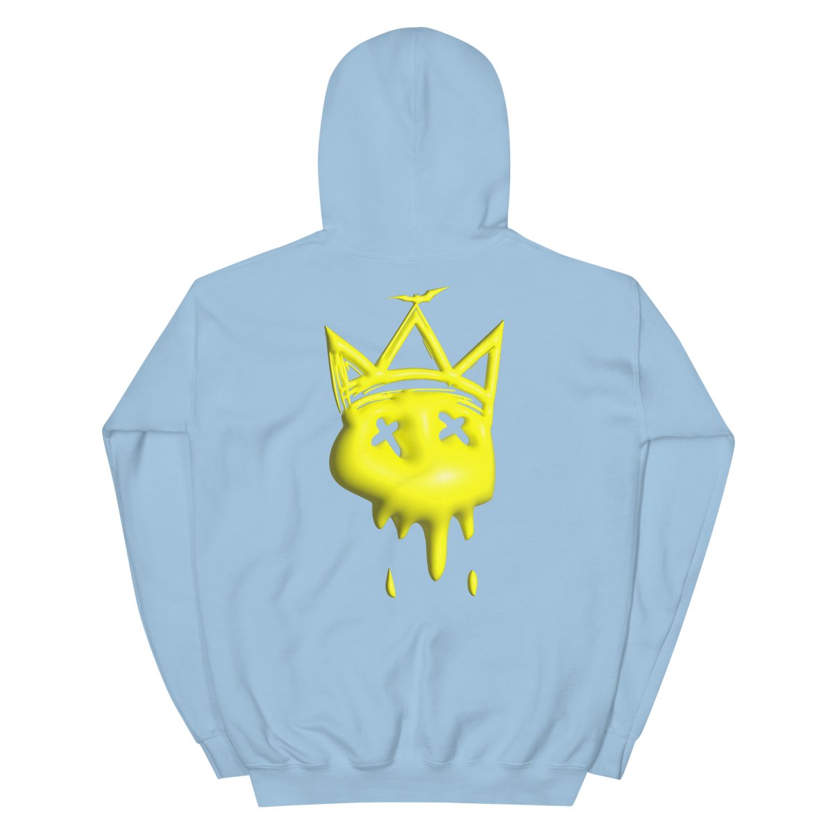Neon Yellow Bubble Hoodie- - Baht