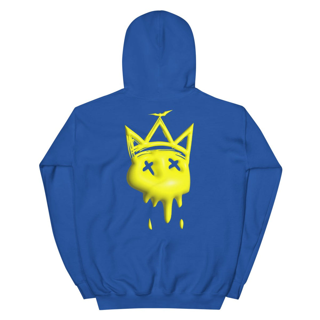 Neon Yellow Bubble Hoodie- - Baht