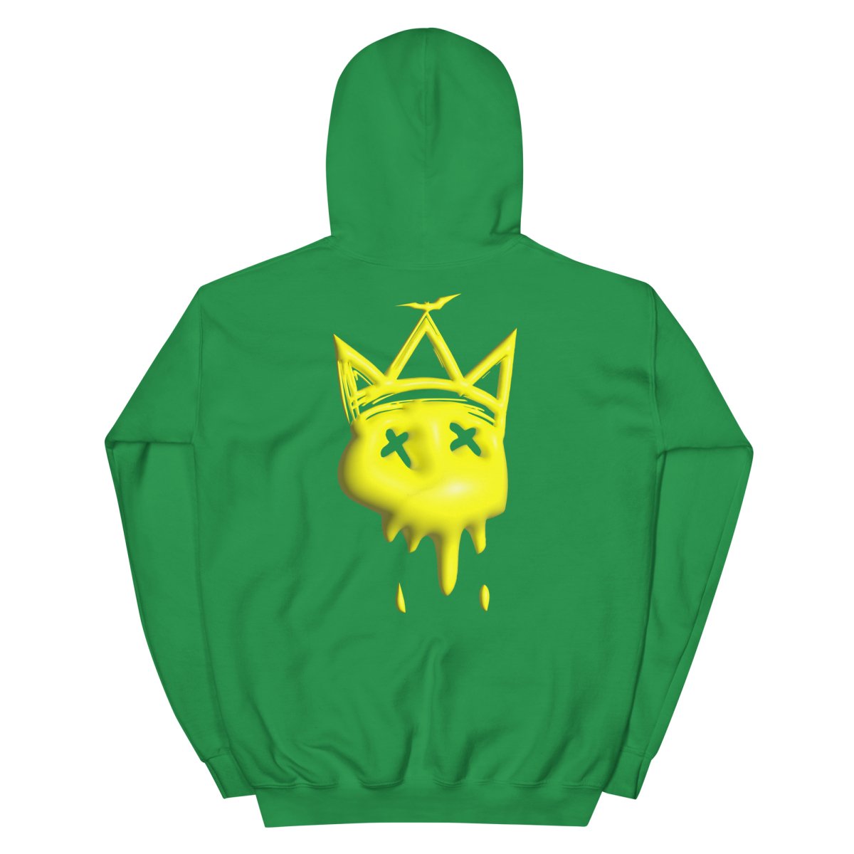 Neon Yellow Bubble Hoodie- - Baht