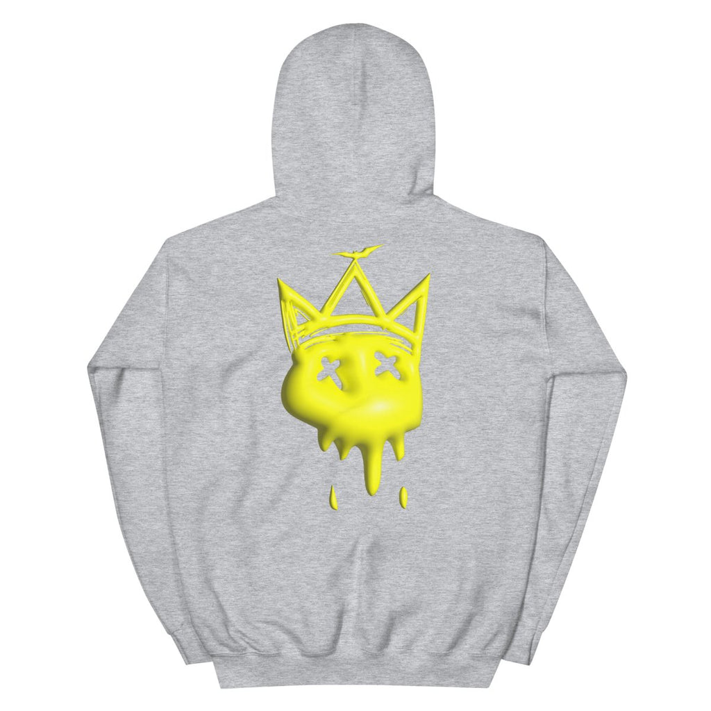 Neon Yellow Bubble Hoodie- - Baht