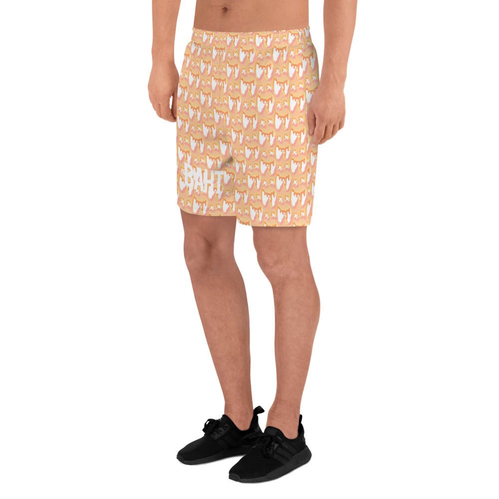 Orange Athletic Shorts- - Baht