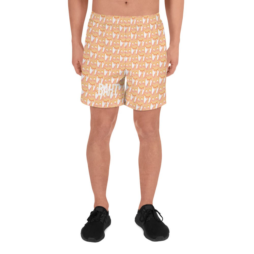 Orange Athletic Shorts- - Baht