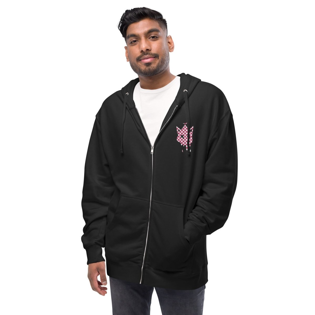 Pink Checker Fleece- - Baht