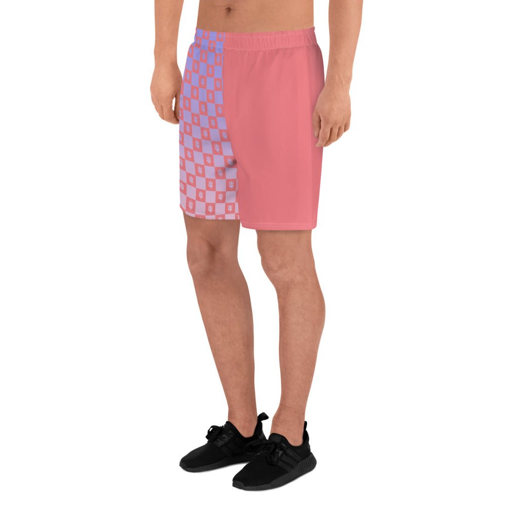 Pink Hue Athletic Shorts- - Baht