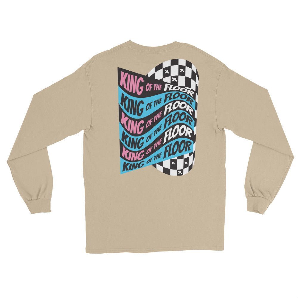 Pink Sketchy Long Sleeve Shirt- - Baht