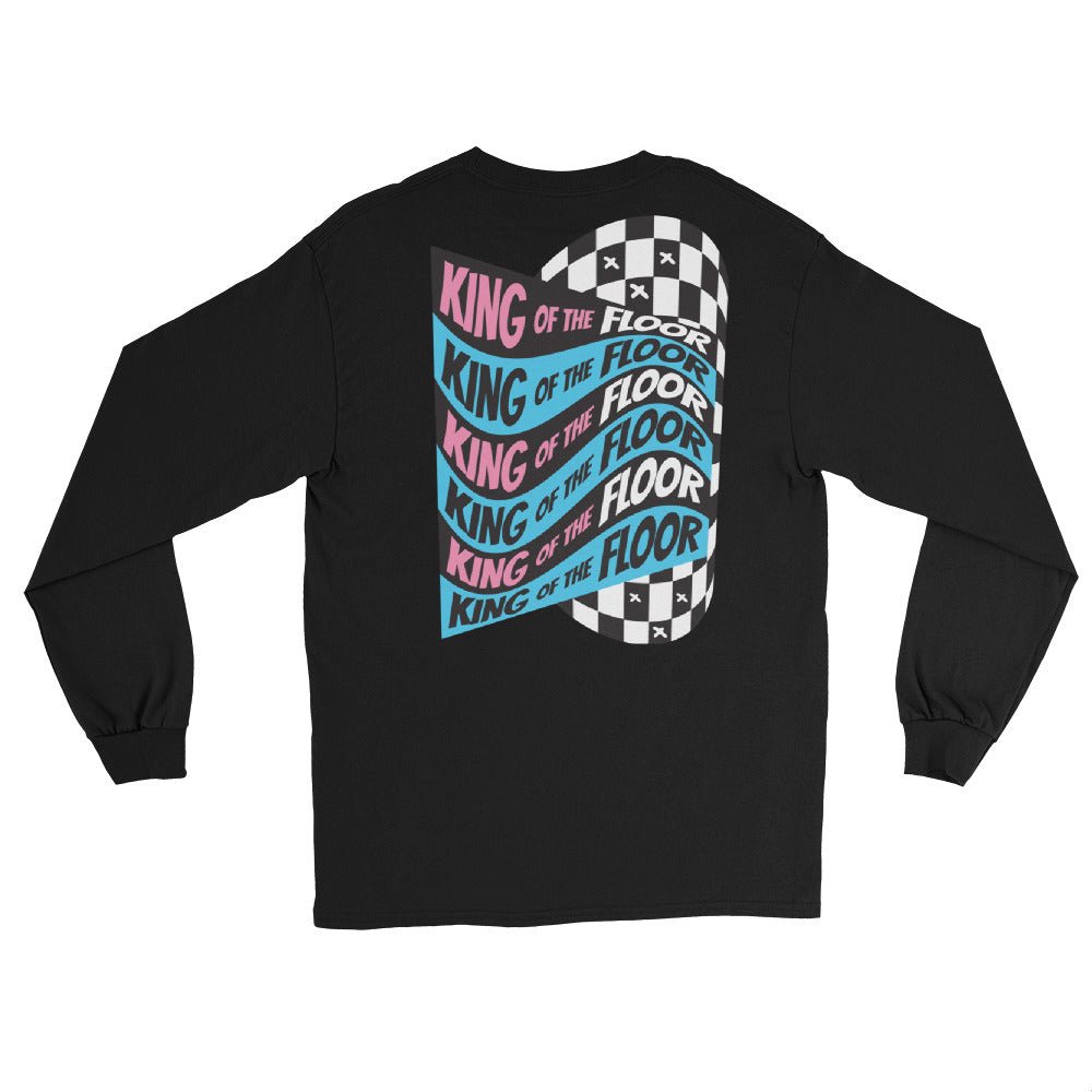 Pink Sketchy Long Sleeve Shirt- - Baht
