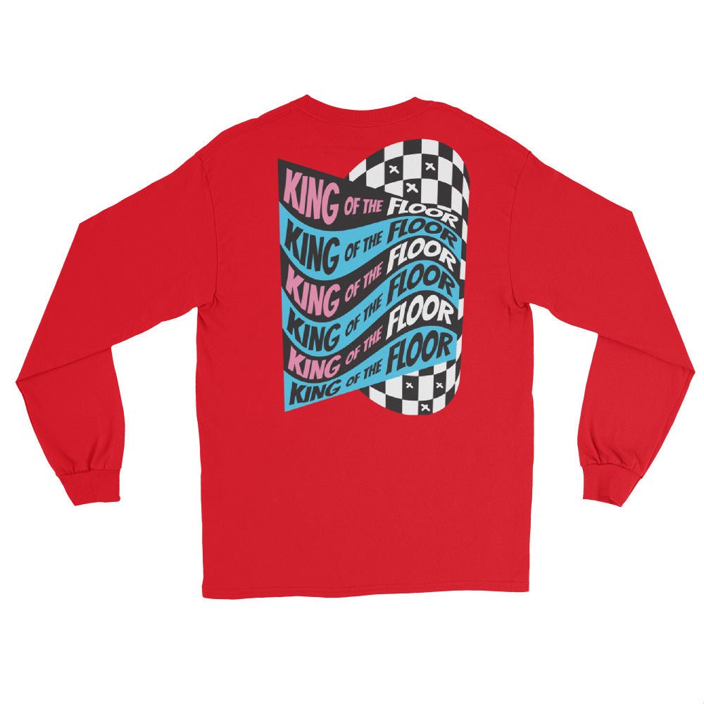 Pink Sketchy Long Sleeve Shirt- - Baht