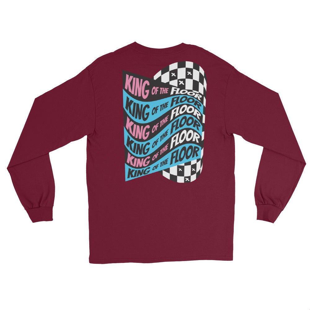 Pink Sketchy Long Sleeve Shirt- - Baht