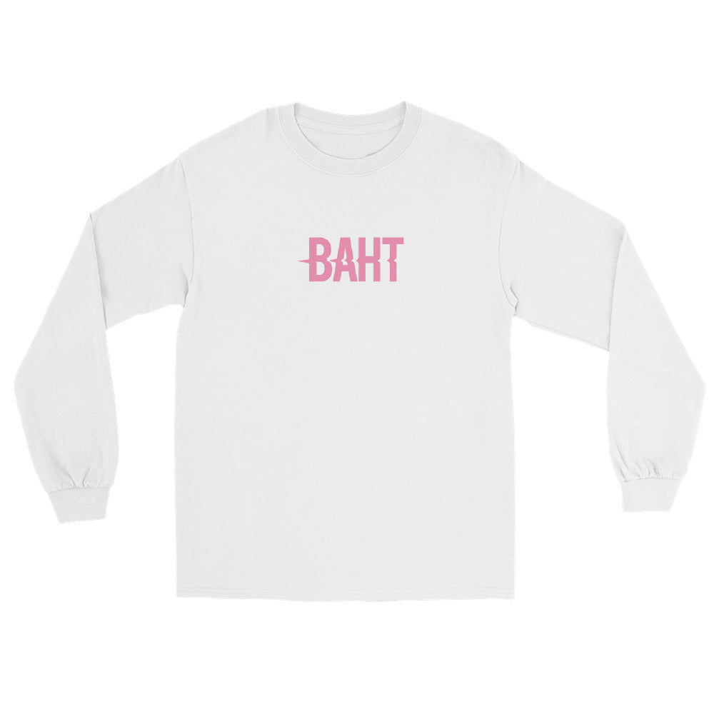 Pink Sketchy Long Sleeve Shirt- - Baht