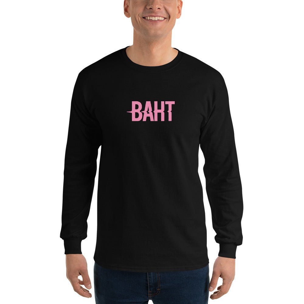 Pink Sketchy Long Sleeve Shirt- - Baht