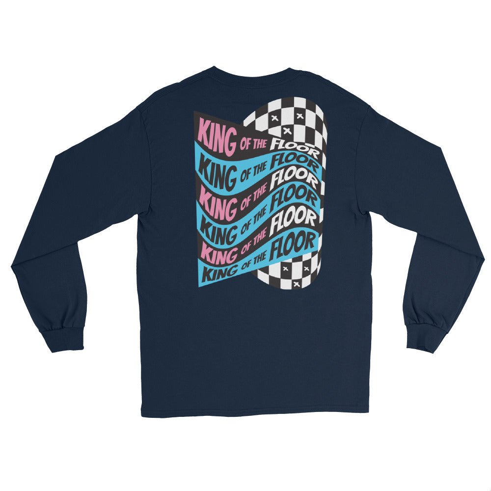 Pink Sketchy Long Sleeve Shirt- - Baht