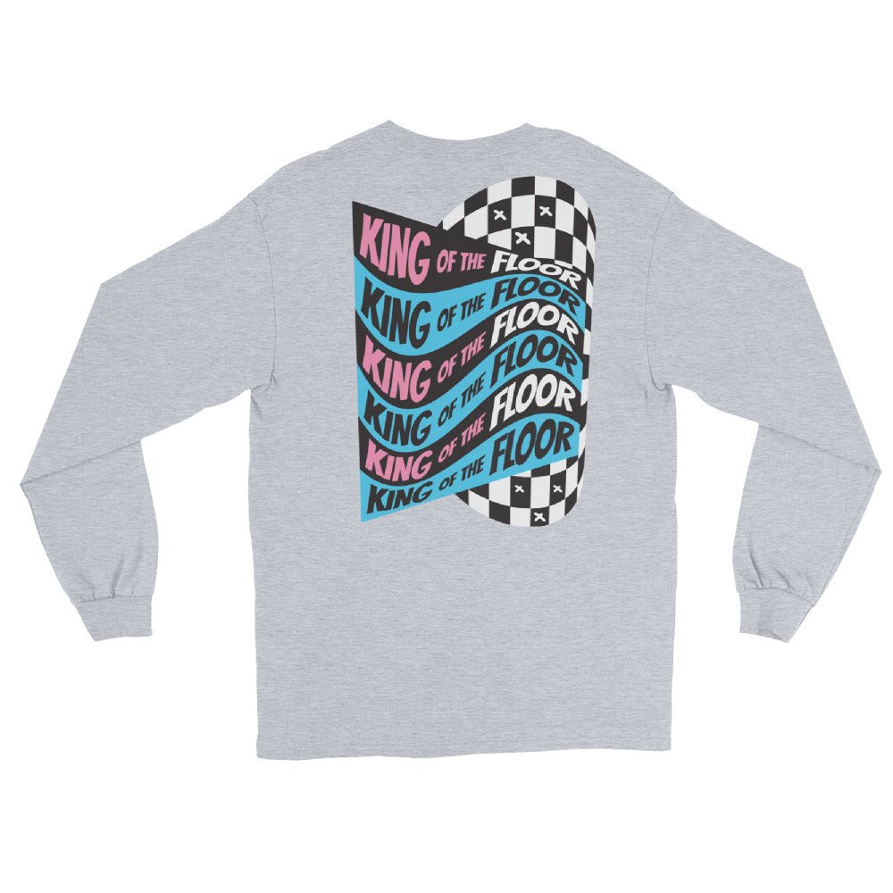 Pink Sketchy Long Sleeve Shirt- - Baht