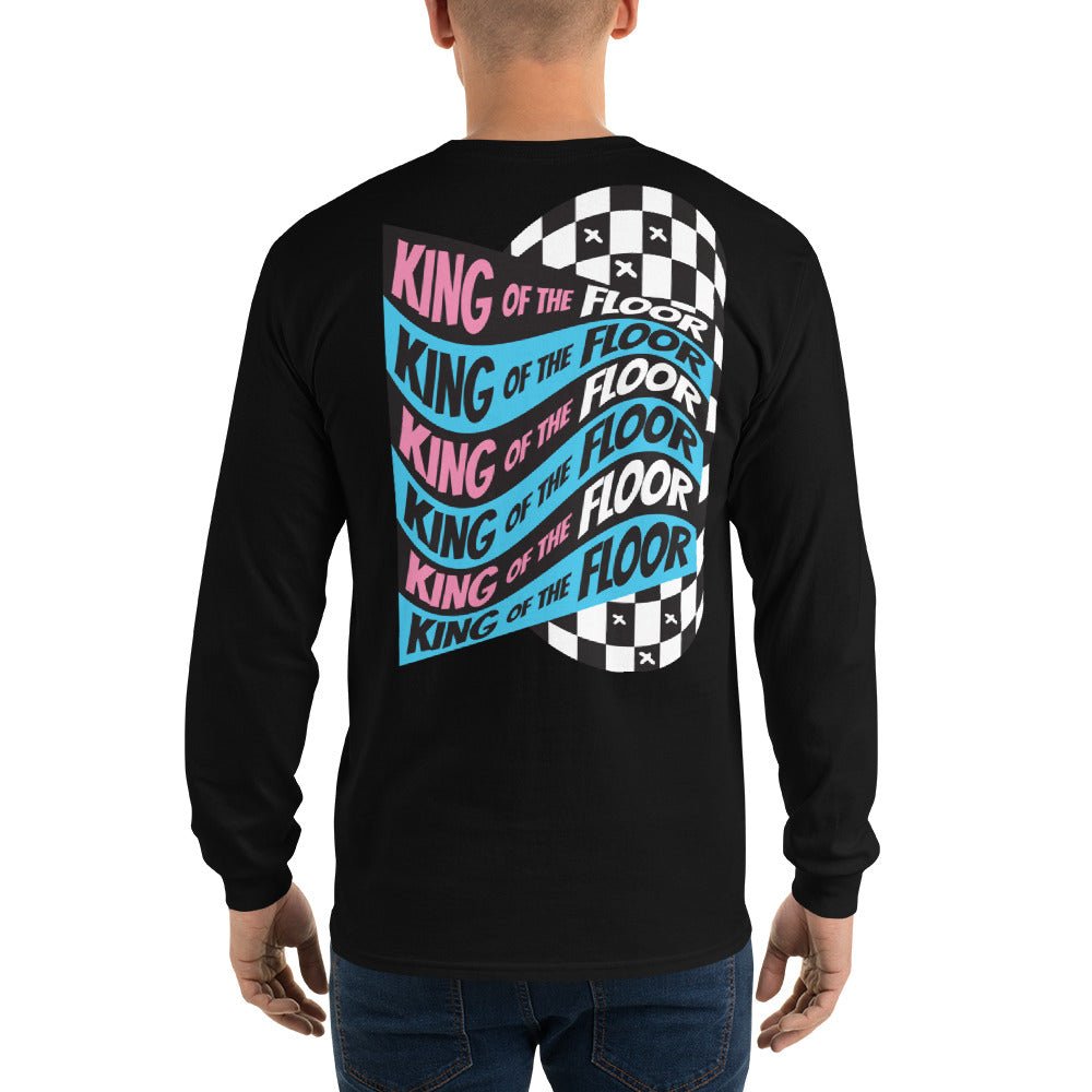 Pink Sketchy Long Sleeve Shirt- - Baht