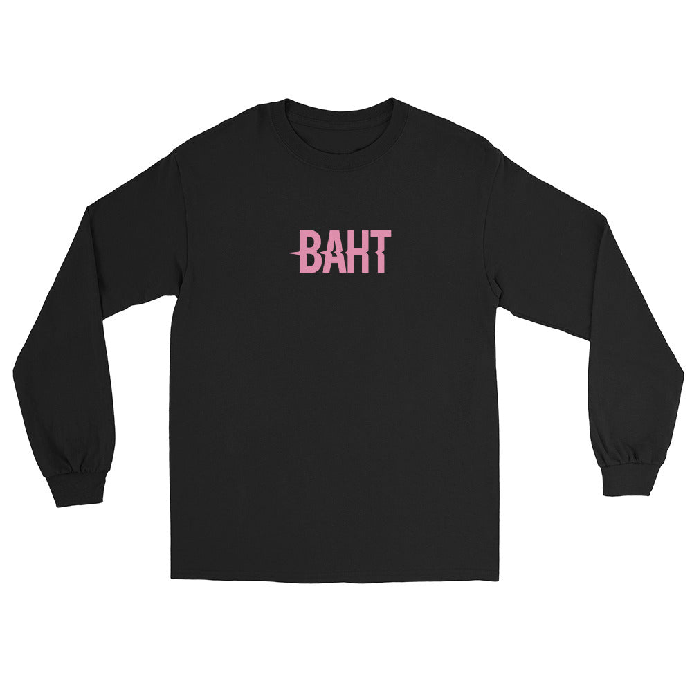 Pink Sketchy Long Sleeve Shirt- - Baht