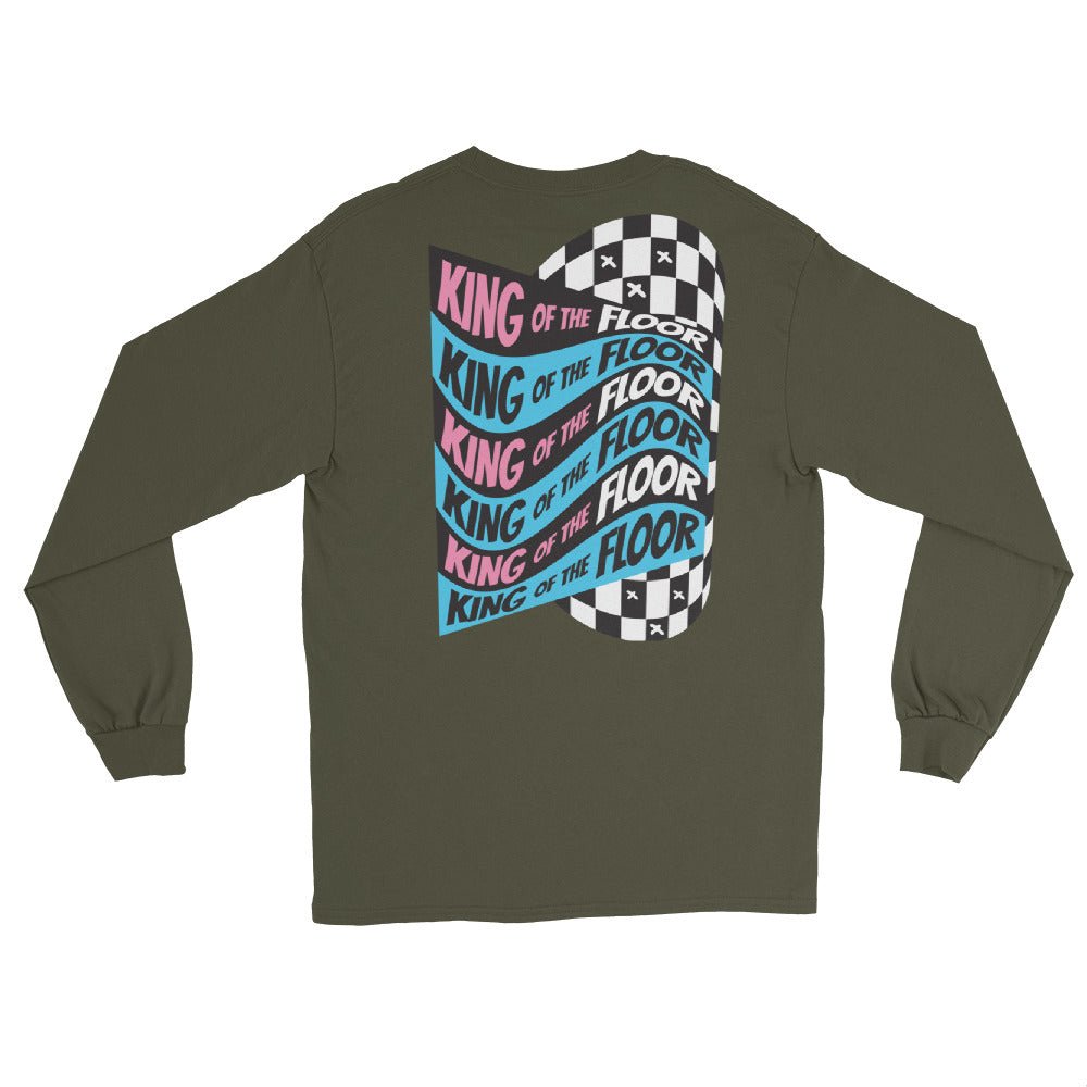 Pink Sketchy Long Sleeve Shirt- - Baht