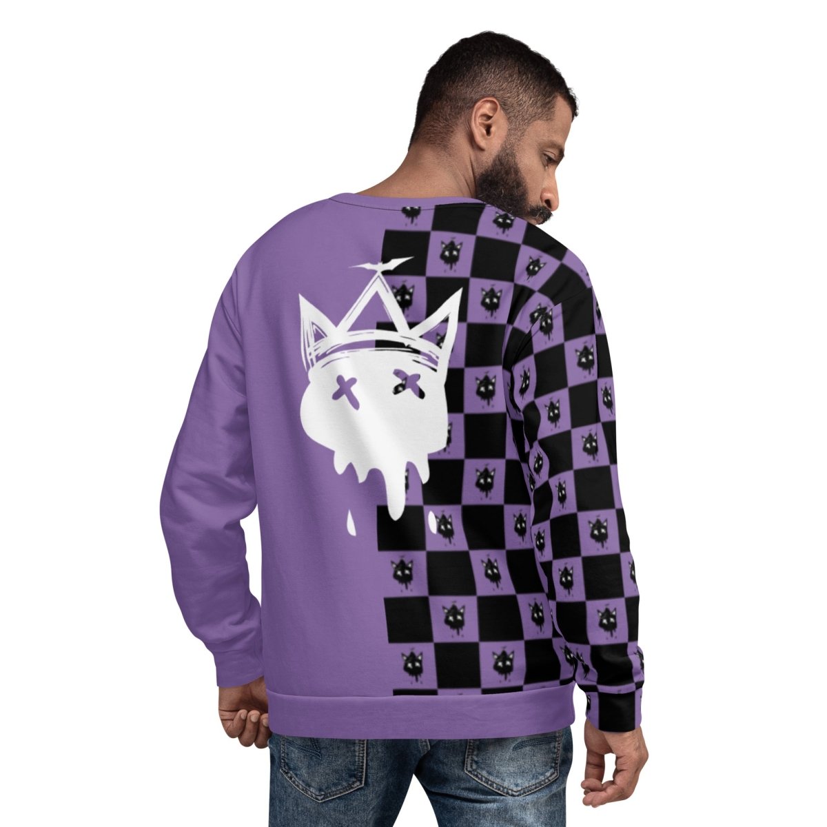 Purple Checker Crew- - Baht